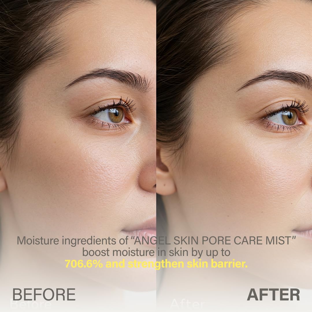 Angel Skin Pore Care Mist - Sebum Control & Pore Tightening | 150ml (5.07 Fl.Oz)