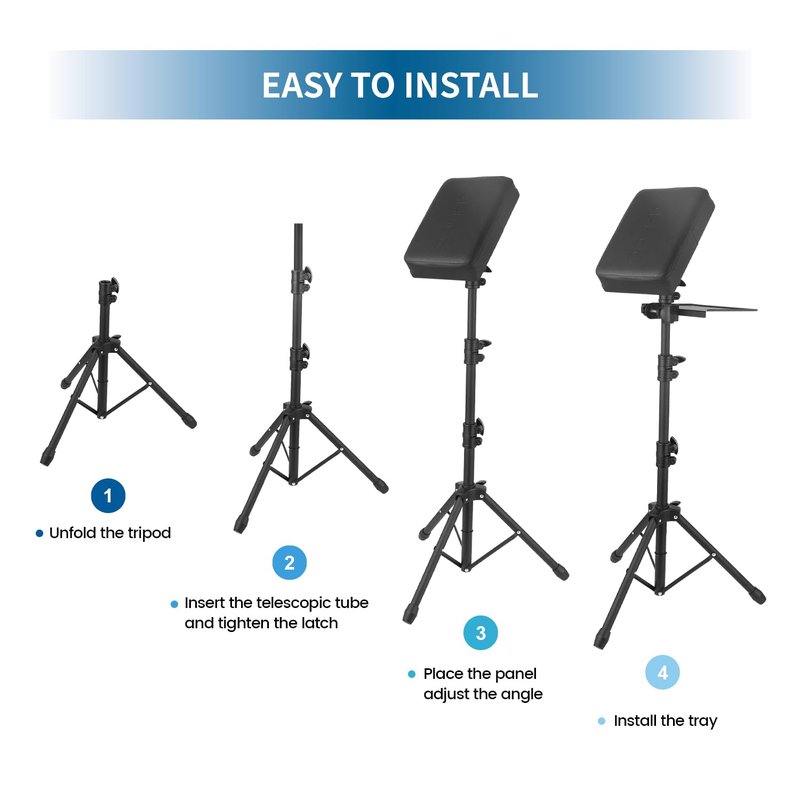 Tripartite Tattoo Armrest Stand Tripod Adjustable Height Tattoo Arm Holder Adjustable Portable Tattoo Arm Leg Rest Soft Sponge Pad for Studio Salon Tattoo Supplies