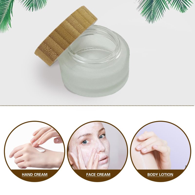BEECO GIF2U Face Mask Mixing Bowl Set Bamboo,8 Pcs Diy Facemask Mixing Tool Kit With Facial Mask Bowl,Spatula,Spoon,Brush,Empty Refilable Lotion Pump Bottle,Cream Jar and Dropper Bottle and Tray