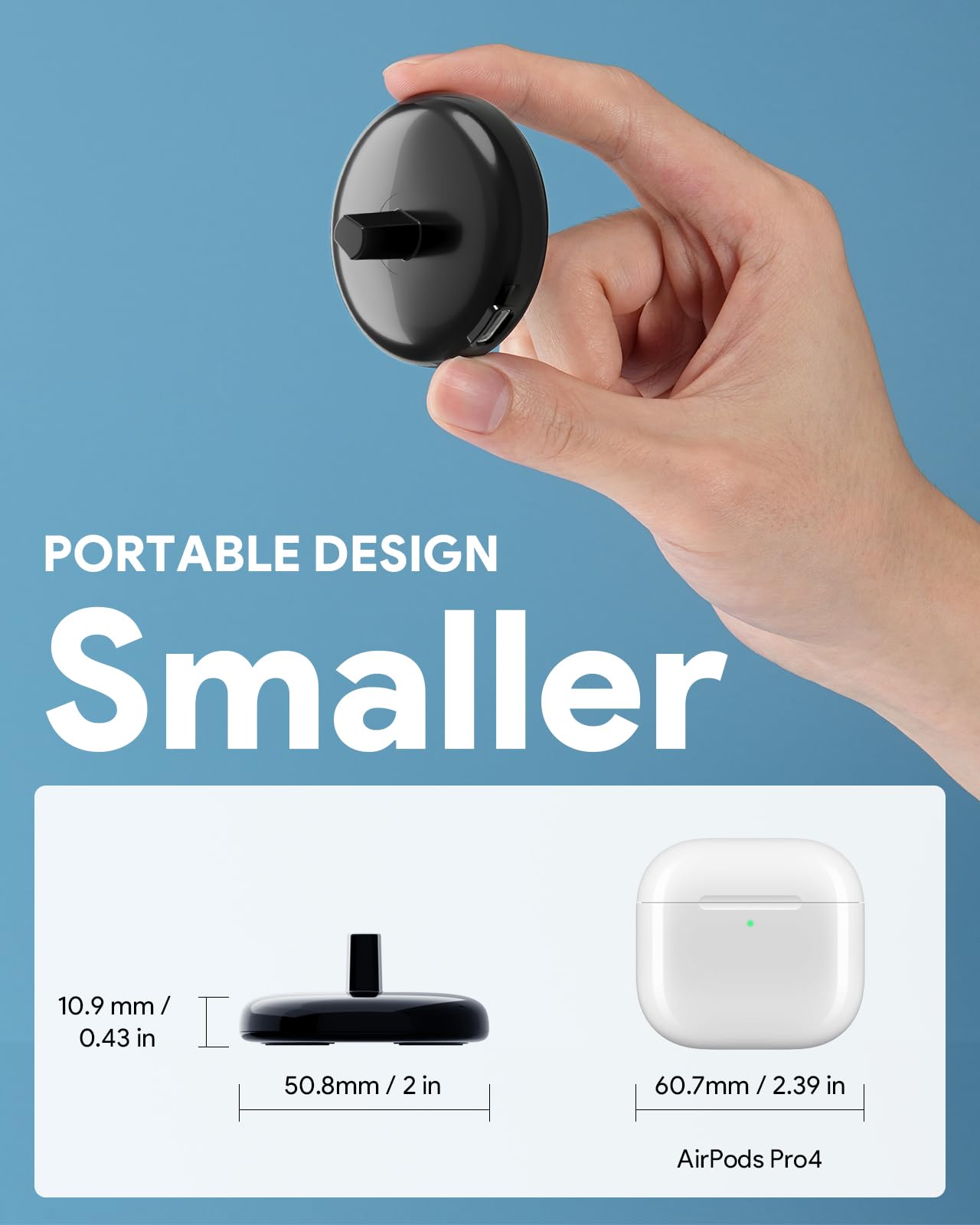 Induction Charger Compatible with Oral-B Braun Electric Toothbrushes