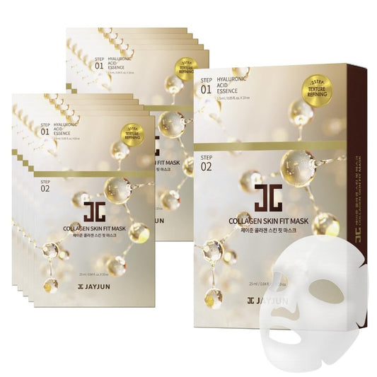 JAYJUN Rose Blossom Mask (10 Sheets) – Rose Water, Betaine & Allantoin for Soothing Hydration Skin 0.84 fl. oz.