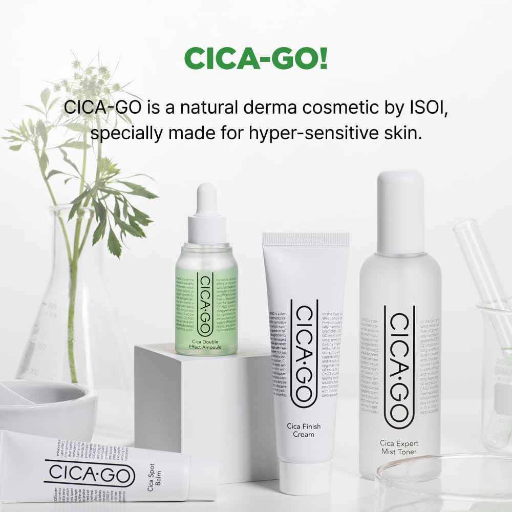 ISOI CICAGO Cica SOS Mask Pack, Intensive Soothing & Hydration Care for Sensitive & Irritated Skin, Fast-Acting Relief, Korean Skin Care (5EA)