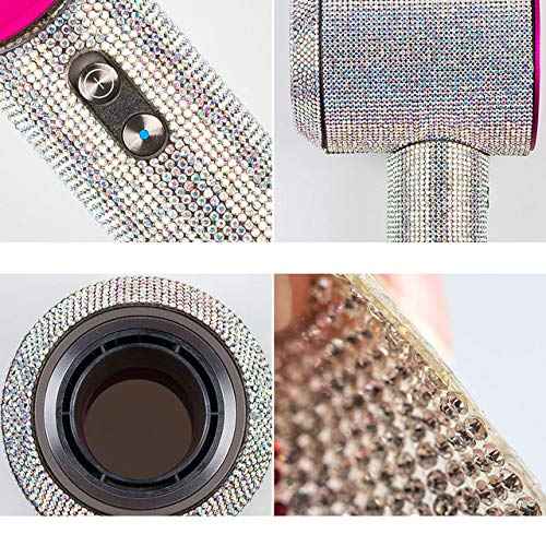 Bright Diamond Sticker Decals for Dyson Supersonic Hair Dryer HD01 HD03(Phantom Diamond)