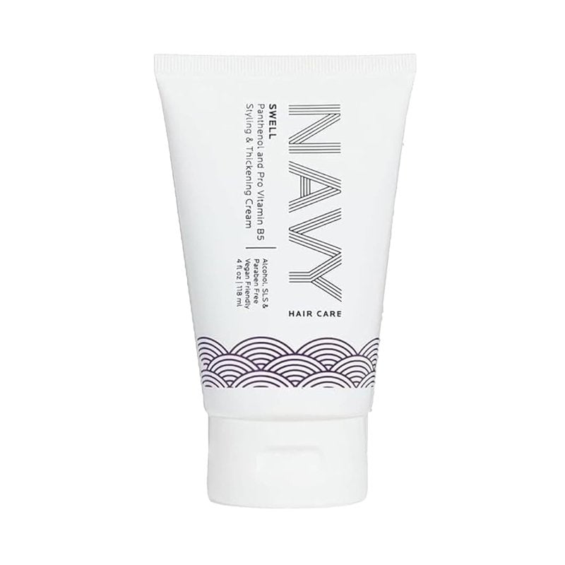 NAVY Swell Thickening Cream | Lightweight Styling Cream For Fine, Flat or Thinning Hair | Adds Volume with Soft Natural Movement | 4 oz