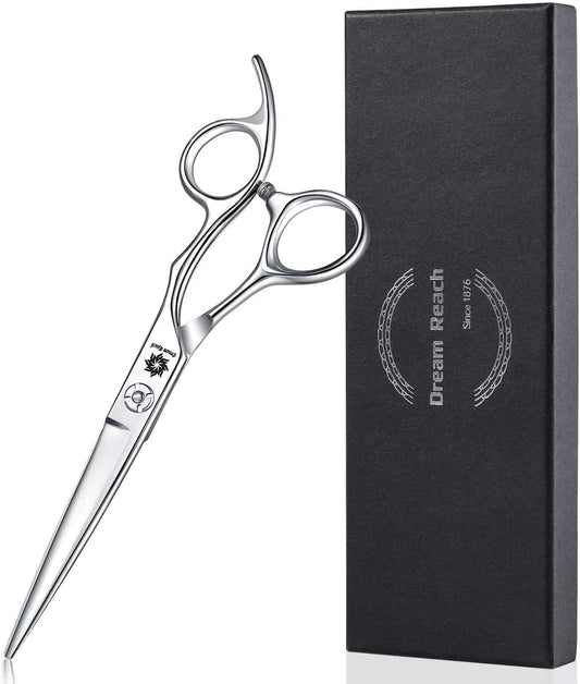 Dream Reach Hair Cutting Scissors - Professional Barber Shears 440C Steel
