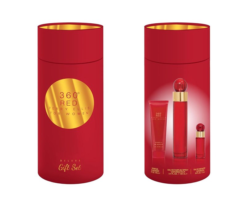 Perry Ellis 360° Red Women's 3-Piece Gift Set | Elegant Fragrance Collection
