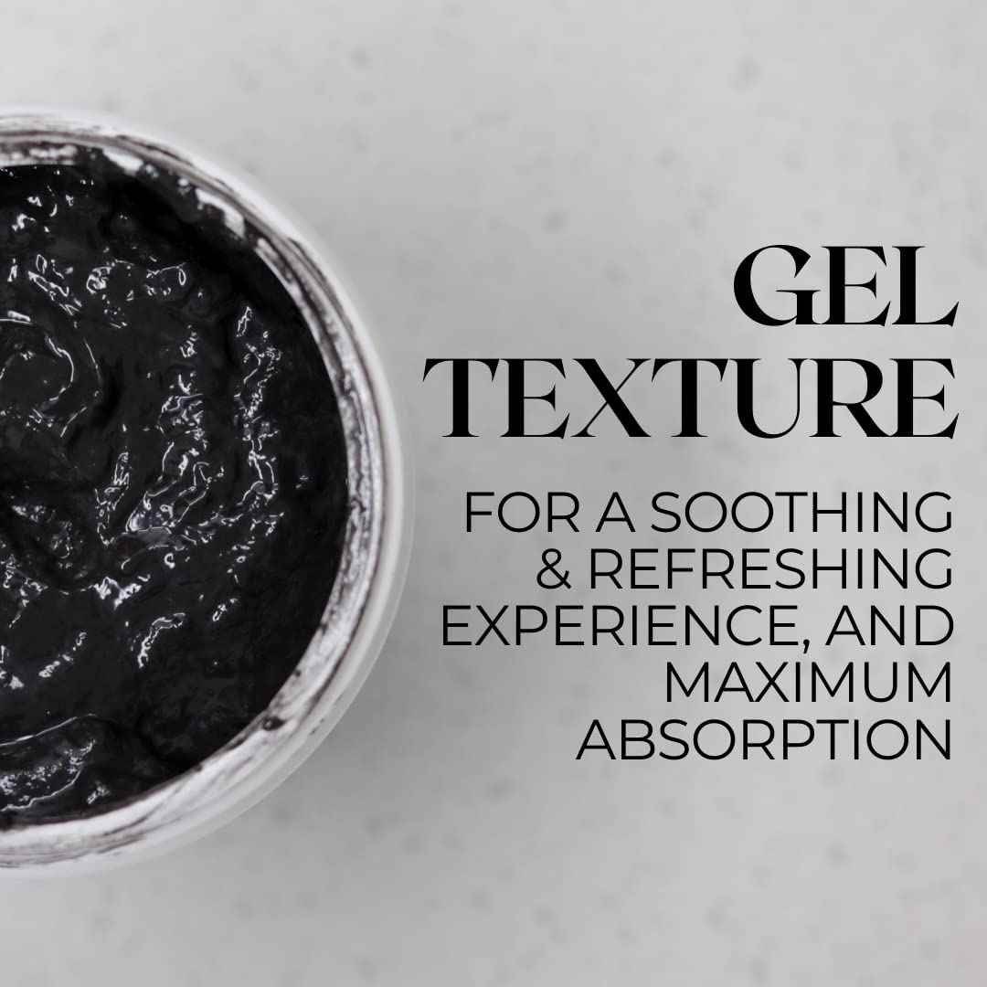 Feyzant Skincare Caviar Face Mask with and Vitamin E - Professional Spa Quality, All Skin Types, Hydrating and Smoothing, 4 oz