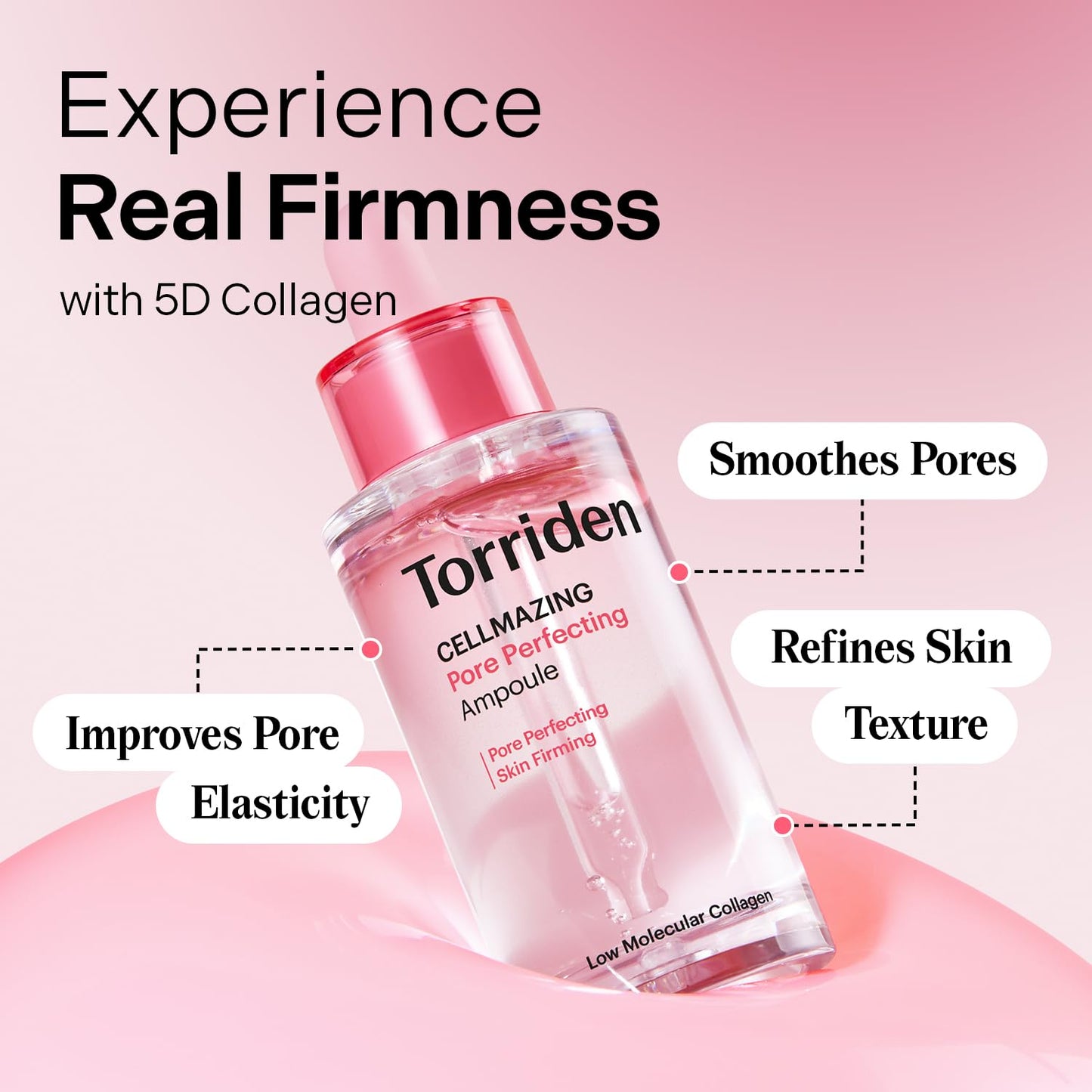 Torriden Hyaluronic Acid Serum 50ml | CELLMAZING Pore Perfecting Ampoule 30ml - Hydrating Skincare Duo
