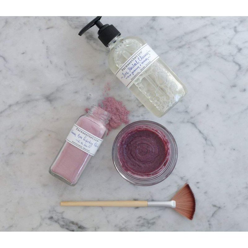 Farmaesthetics Vassar Rose Perfecting Polish (4 oz nt. wt.) | Ethically Sourced Sustainable Beauty | Clean, All Natural, Small Batch Skincare