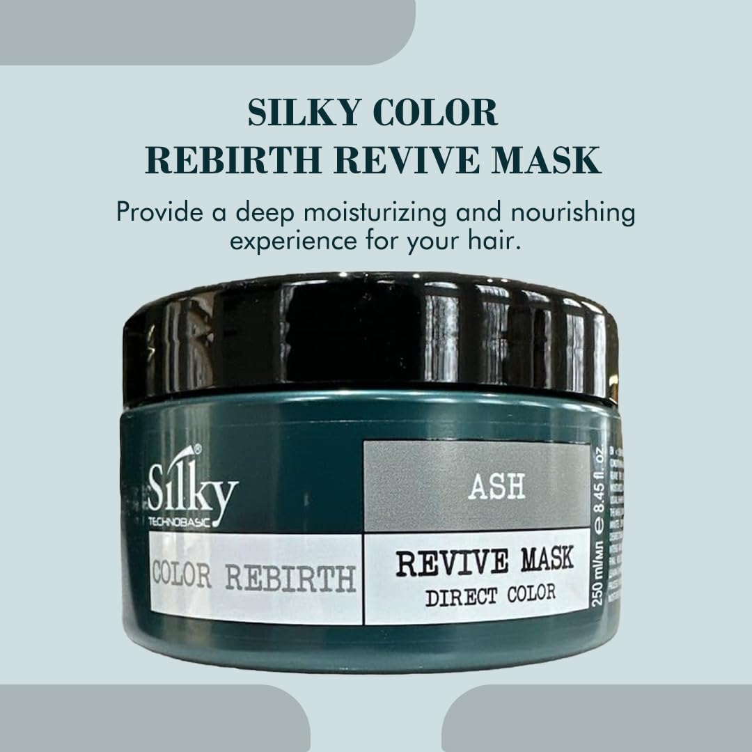 Ash Revive Mask - Color Depositing & Vegan Friendly Organic Hair Mask