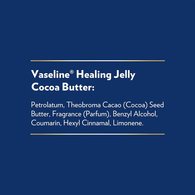 Cocoa Butter Healing Jelly - Rich Moisturizing Ointment for Dry Skin | Travel-Size 12-Pack, 1.75 Oz Each