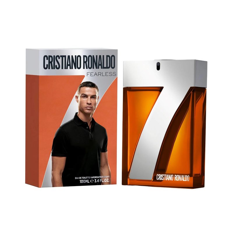 CRISTIANO RONALDO Fearless - Long Lasting Vegan Cologne for Men - Woody Spicy Floral Perfume for Men - Eau de Parfum Cologne