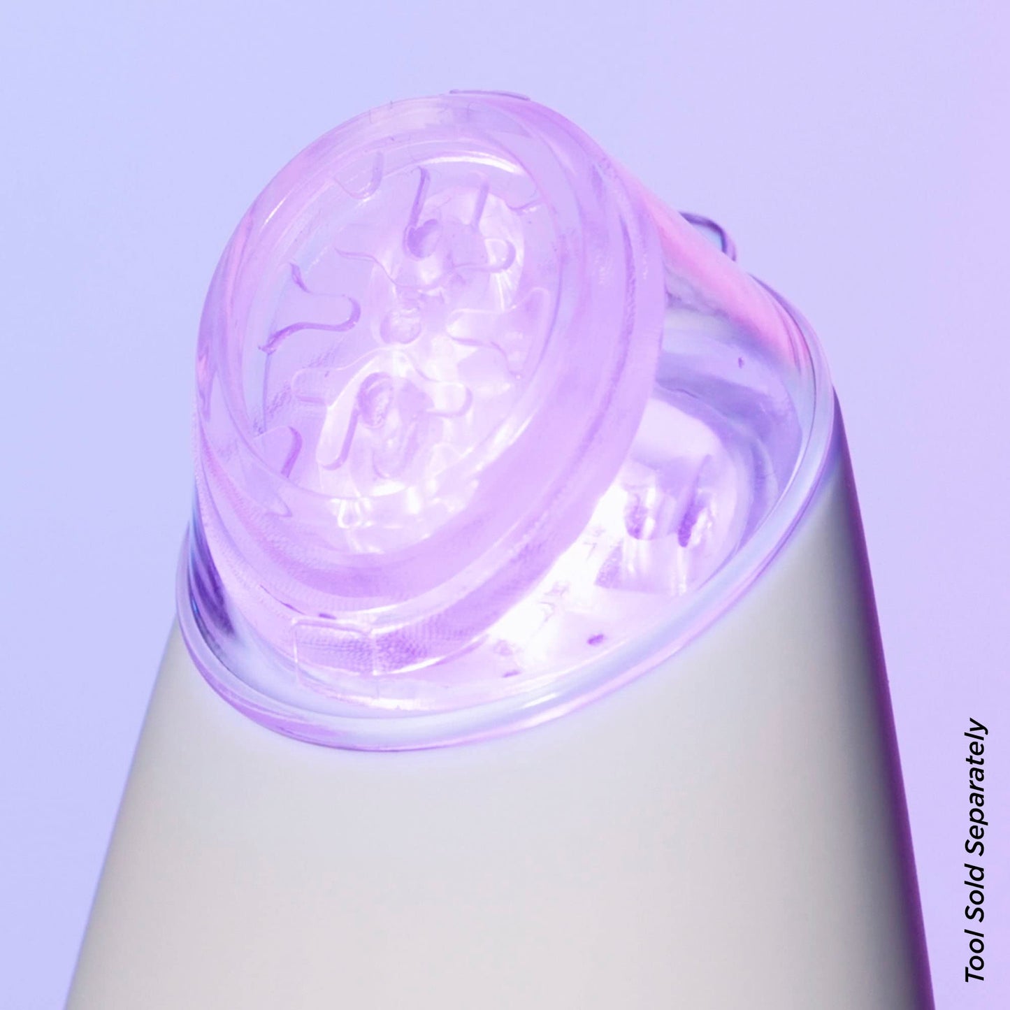 BeautyBio GLOfacial Hydro-Infusion Deep Pore Cleansing + Blue LED Clarifying Tool & Concentrates