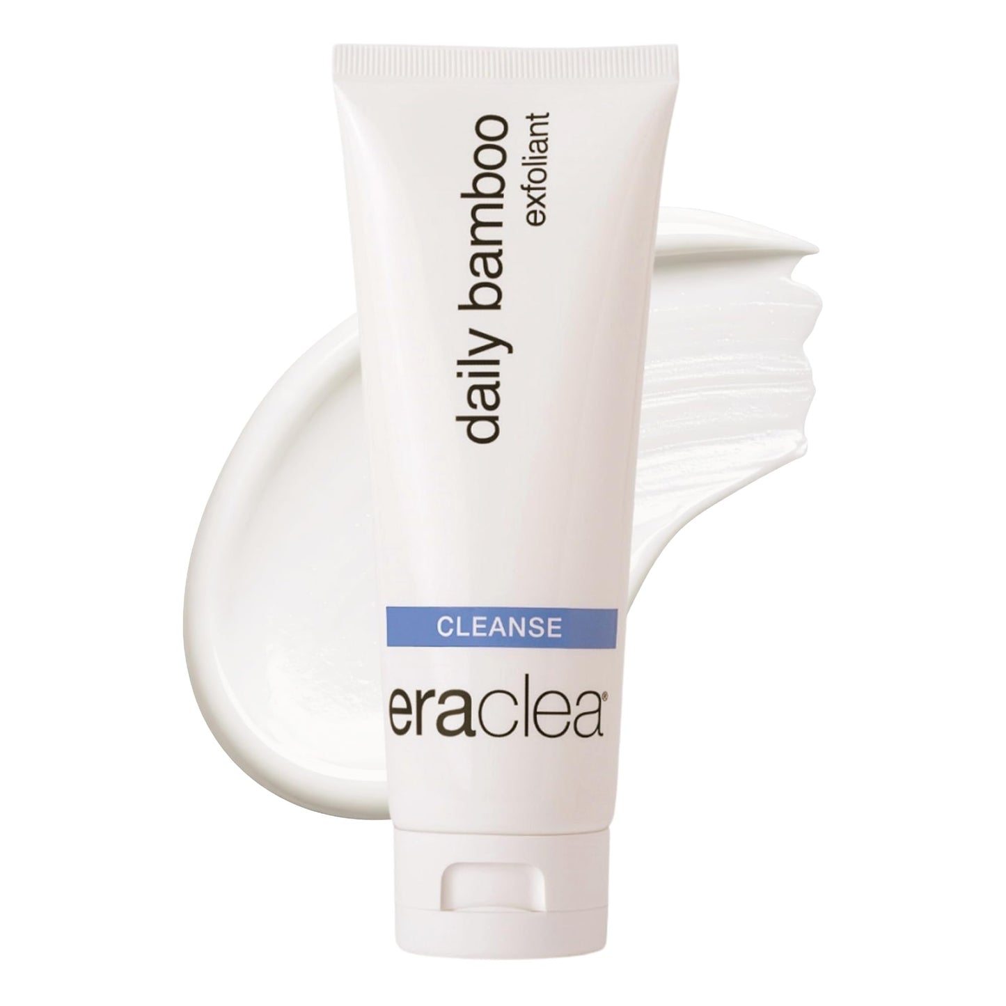 eraclea Daily Bamboo Exfoliant, Gentle Exfoliating Face Wash with Lactic Acid and Hyaluronic Acid. Removes Oil and Impurities to Reveal Even Skin Tone and Texture, For All Skin Types (4 fl oz)