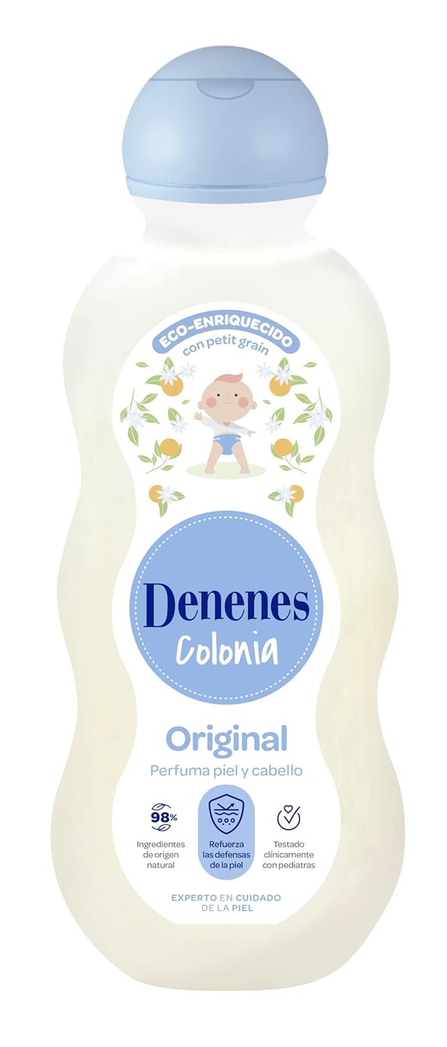 Denenes Baby Cologne - Gentle Fragrance for Infants | 20 oz / 600ml