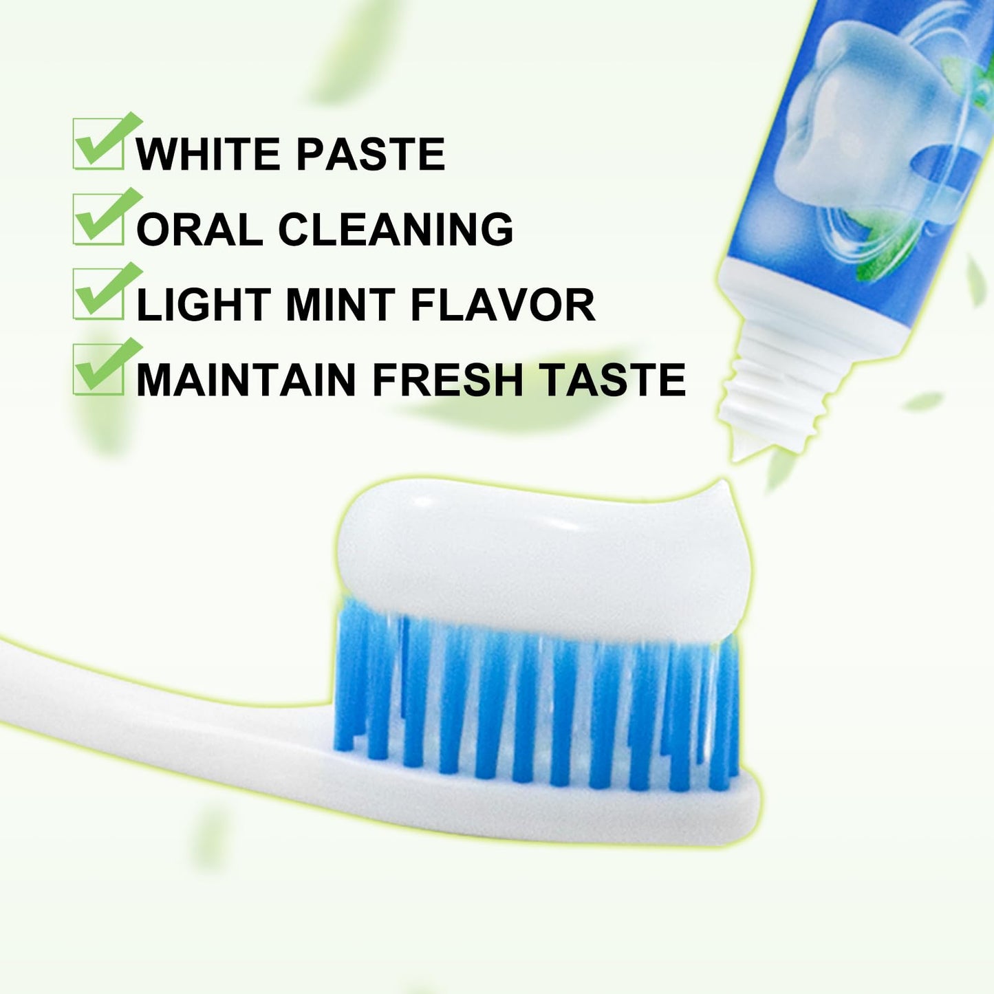 HAIFOTRVA 0.35 oz Bulk Travel Size Toothpaste,200 Tubes 10 Grams Extra Small Toothpastes Travel Size Bulk 0.8x3.5 inches Mint Flavor Mini Disposable Toothpaste for Hotel,Guests,Homeless,Office