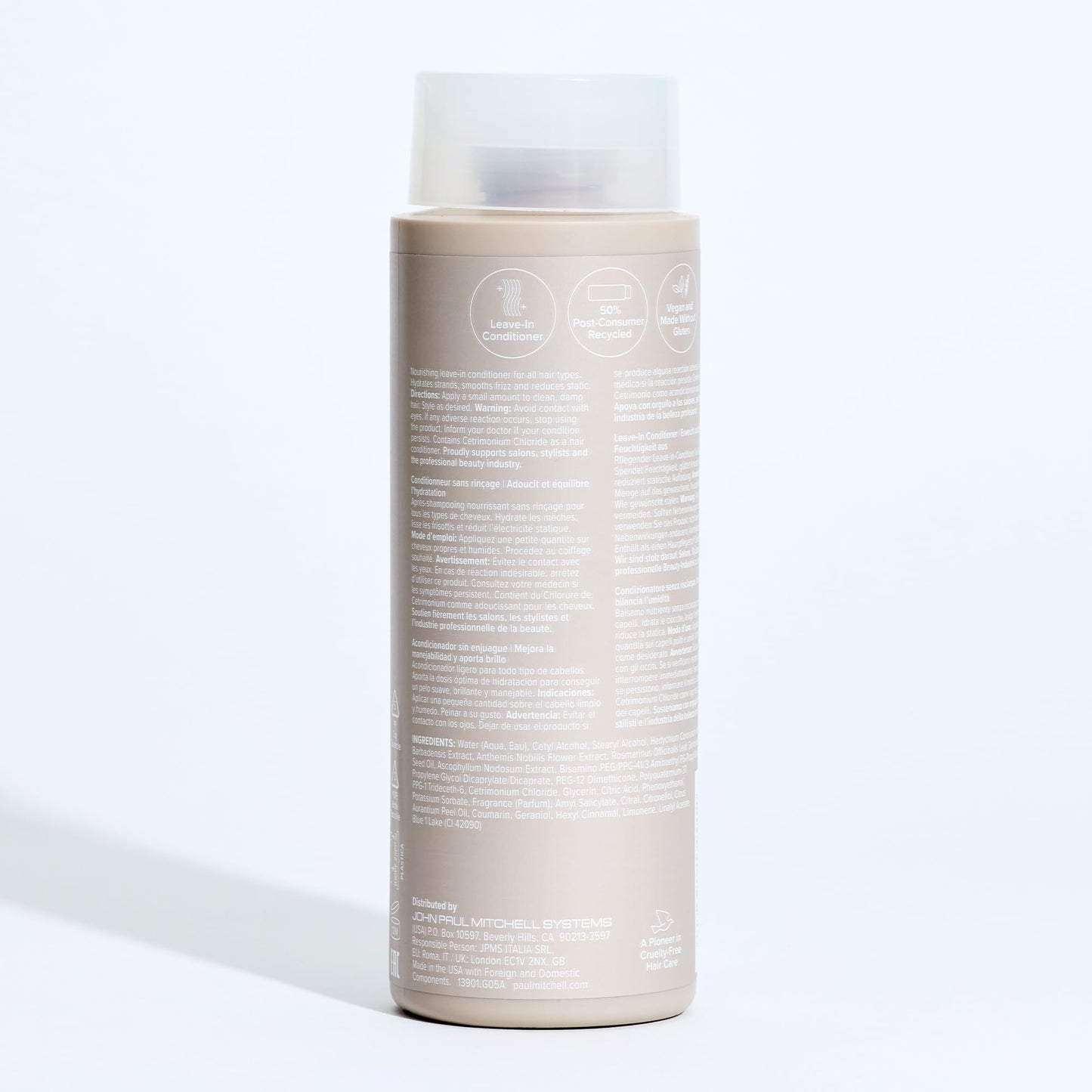 Paul Mitchell The Conditioner, Classic Leave-In, Softens + Adds Moisture, For All Hair Types, 3.4 fl. oz.