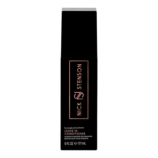 Nick Stenson Leave-In Conditioner, Hydrating Leave-In for Color-Treated & Highlighted Hair - Adds Shine, Smoothness & Provides Strength & Manageability - Color-Safe Vegan - 6 oz