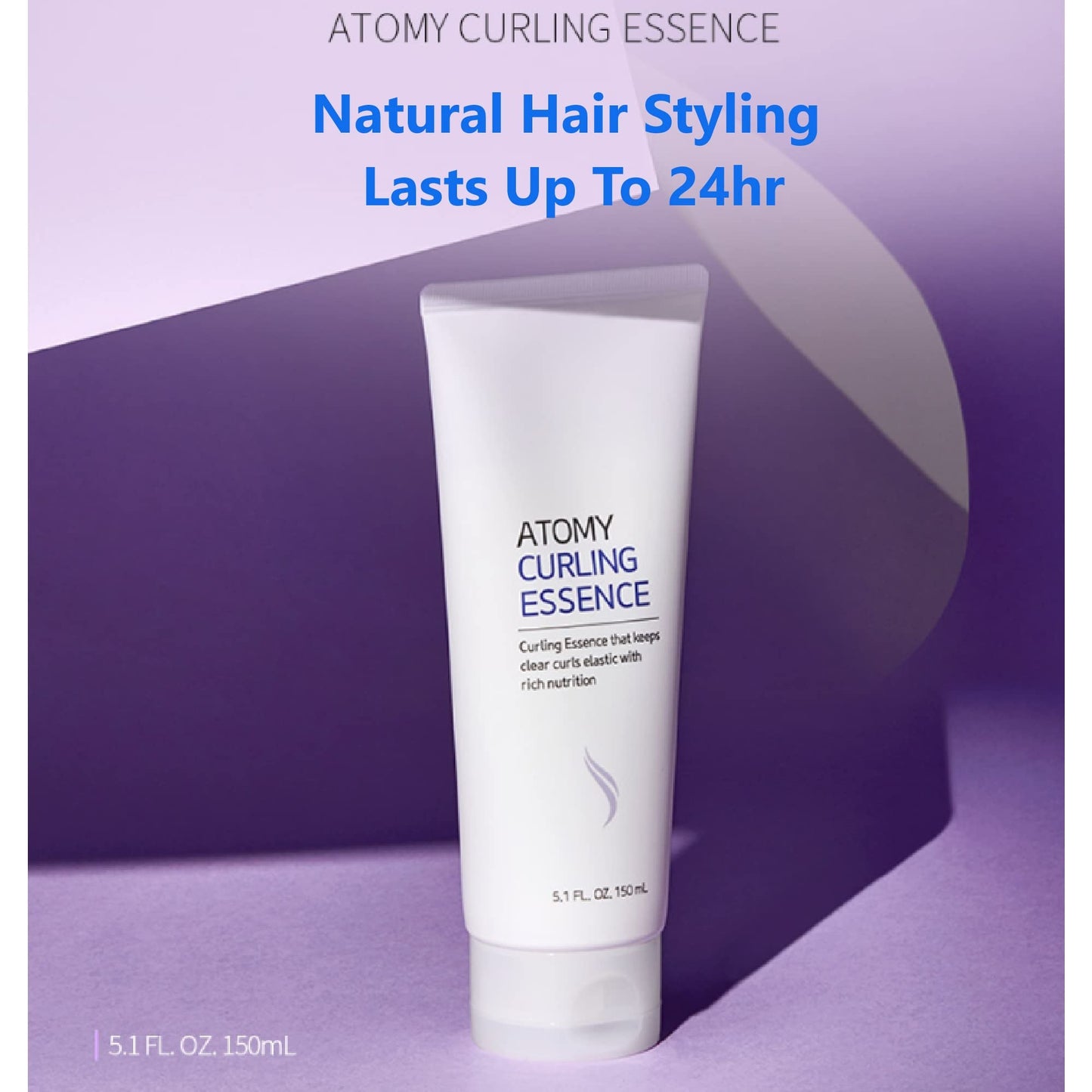 Atomy Hair Curling Essence - Korean Curl Enhancing Serum for Damaged Curly Hair