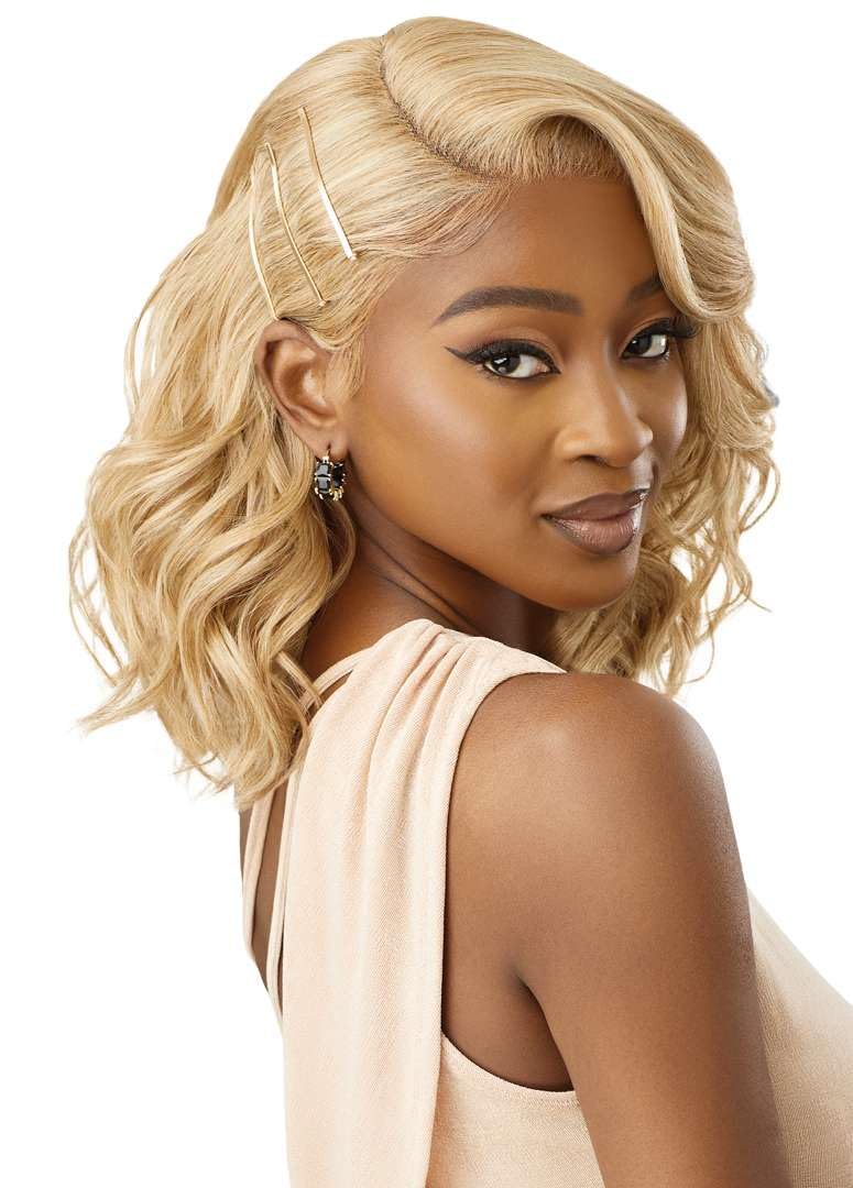 Outre Lace Front Wig - Melted Hairline - Judi (DR PINK BLUSH)