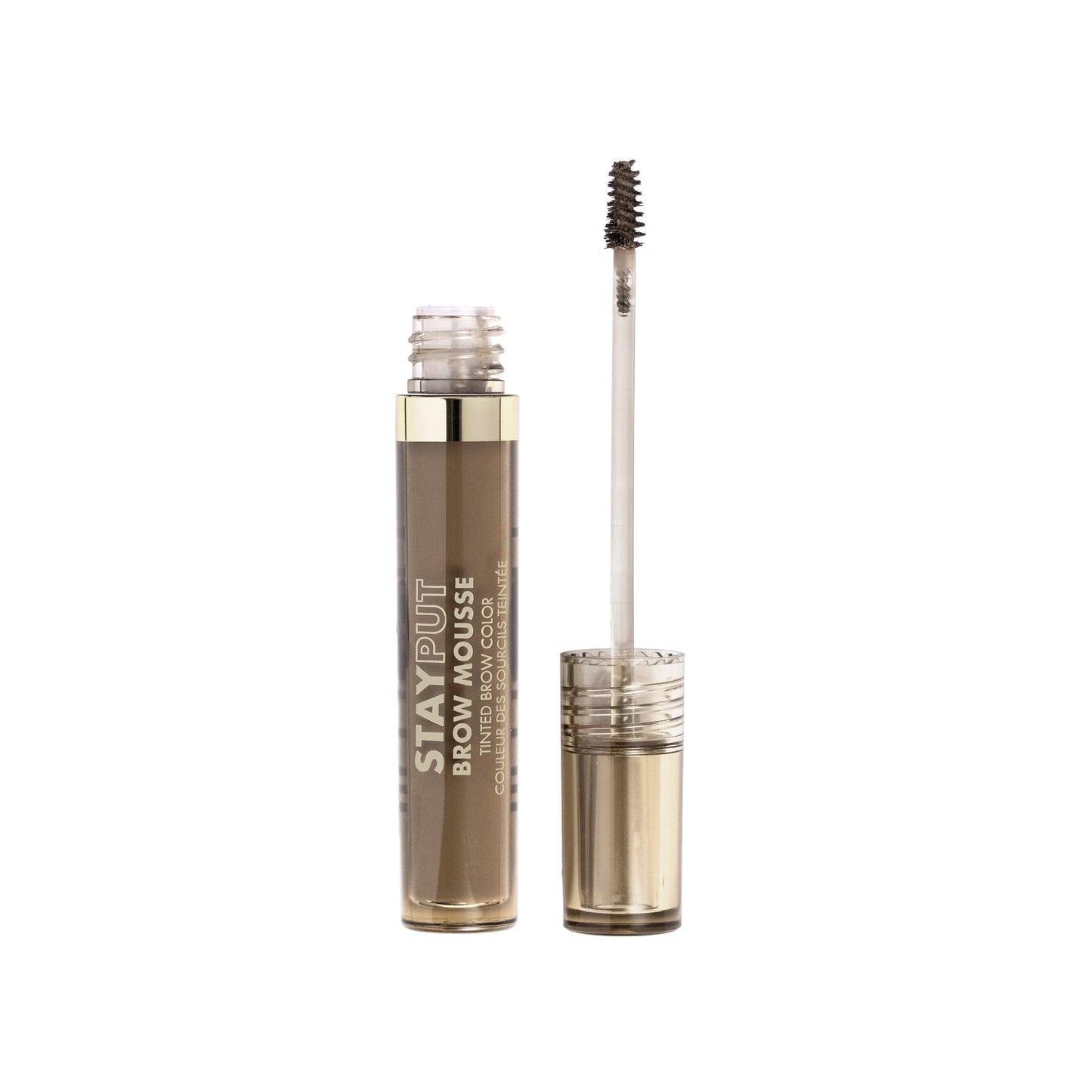 Milani Brow Tint- Stay Put Tinted Brow Mousse, Nourishing, High-Pigment infused with Shea Butter, Jojoba Seed Oil & Panthenol Vitamin B5 - Soft Brown