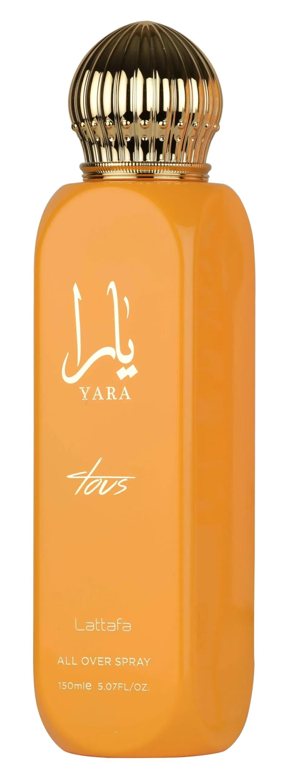Lattafa Yara Tous – Tropical, Fruity, Floral, Vanilla – All Over Spray Long-Lasting Fragrance for Women, 5.07 Ounce / 150 ml