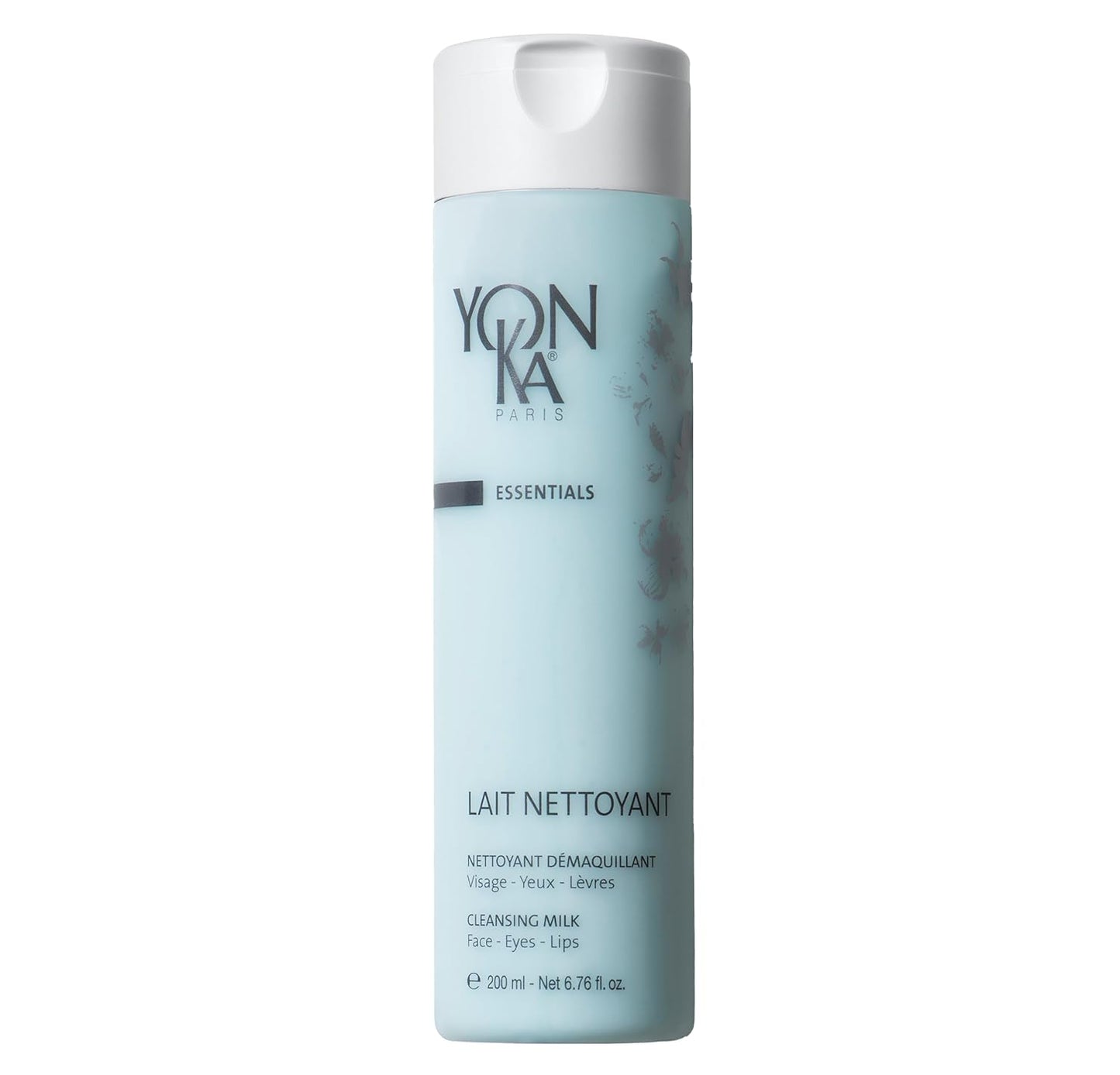 Yonka Gentle Milk Facial Cleanser - Daily Plant-Based Makeup Remover | All Skin Types, Paraben-Free