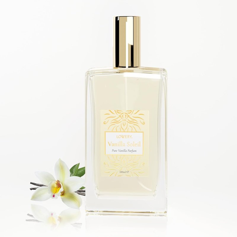 Pure Vanilla Perfume for Women - 100ml Creamy Tonka Bean Fragrance | Long-Lasting Vegan & Natural Ingredients