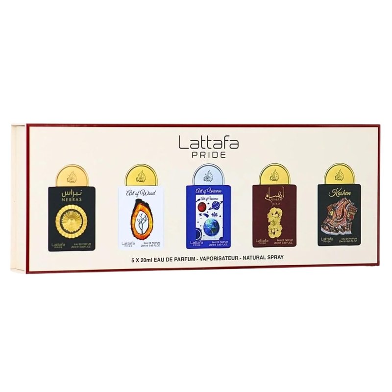 Lattafa Pride Gift Set - 5x20ml Perfume Collection No.3 | Luxury Fragrance Set