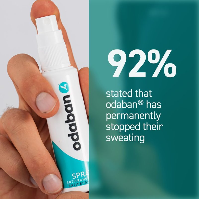 Odaban Antiperspirant Deodorant Spray 2 X 30 ml