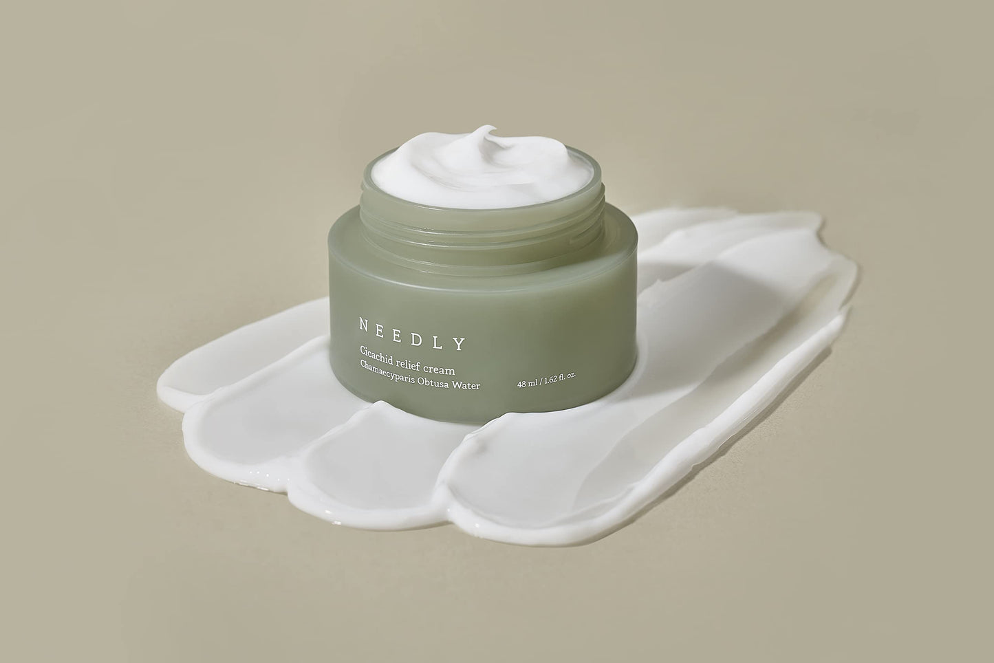 NEEDLY | Cicachid Relief Cream | Moisturizing, Soothing, Cooling | Strengthen the skin barrier