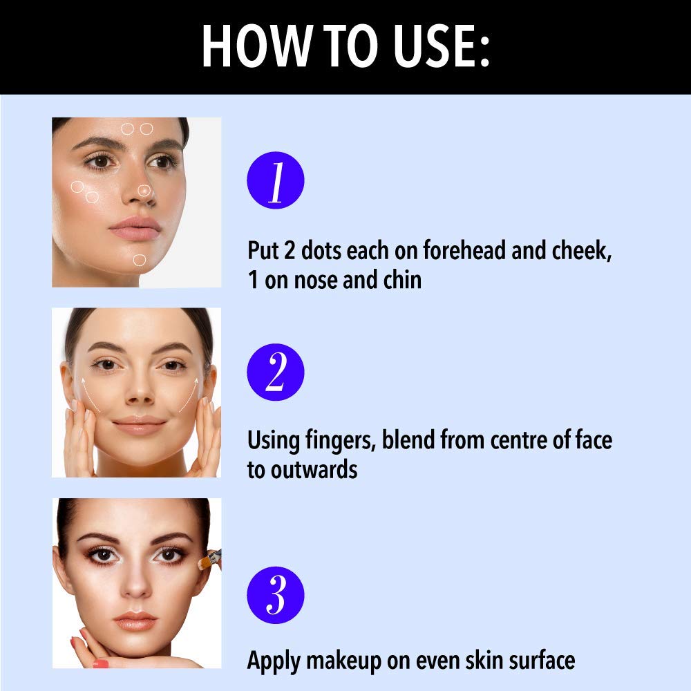 Blue Heaven Flawless Make-up Base Primer, 1.05Oz