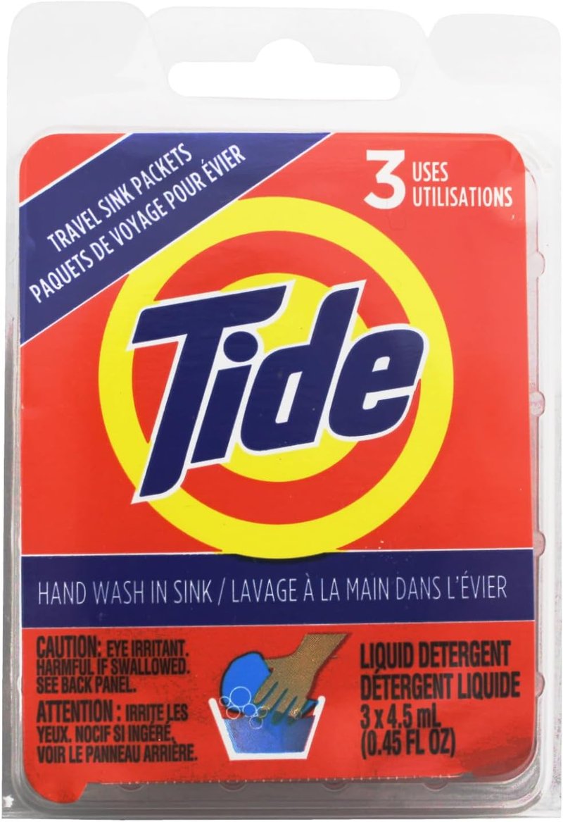 Tide Laundry Detergent Sink Packs - Cleans 3 Loads | Convenient 3-Pack
