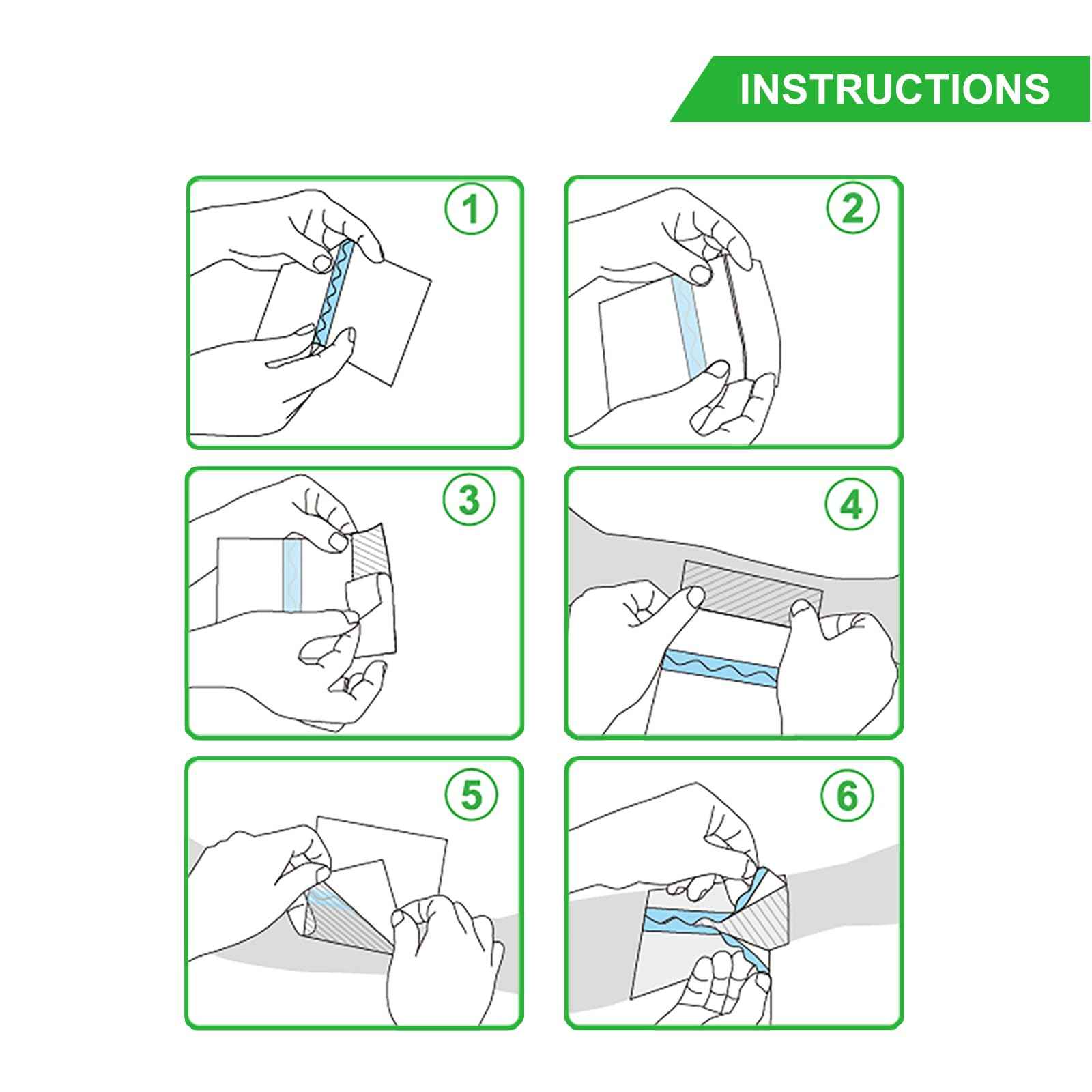 Waterproof Tattoo Aftercare Bandage 30PCS - 4 in x 6 in Second Skin Tattoo Cover Convenient Quick Tattoo Protection Tattoo Wraps for Healing