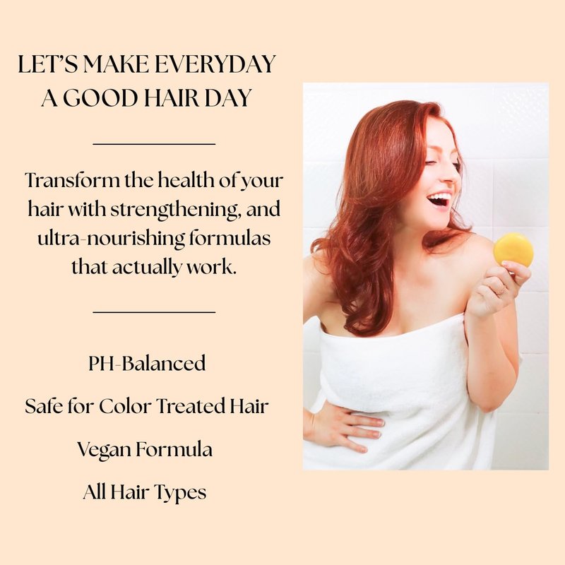 Solid Shampoo Bar, Made With Natural & Organic Ingredients, Sulfate-Free, Cruelty-Free & Vegan, All Hair Types, 3 Ounce Bar (2-Pack Lemongrass & Sweet Orange)