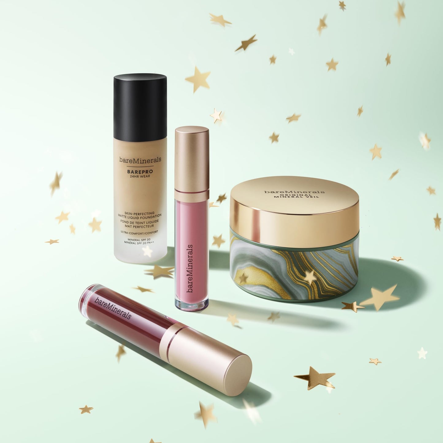 bareMinerals Mineralist Lip Gloss-Balm, Serenity & Cranberry, Vegan, Cruelty-Free & Dermatologist-Tested