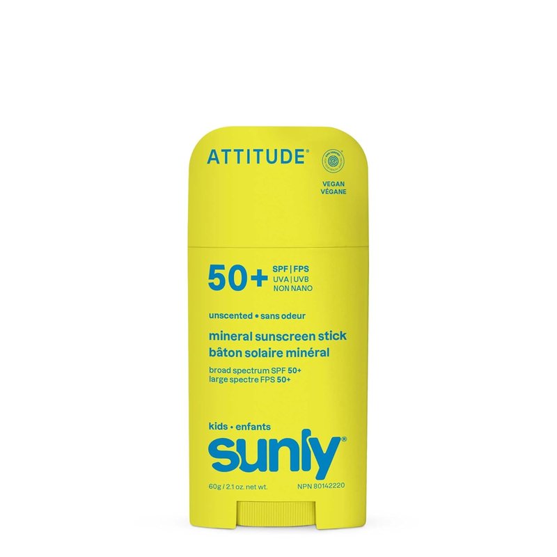 Kids Mineral Sunscreen Stick SPF 50 - EWG Verified, Non-Nano Zinc Oxide, Lightweight & Vegan | 2 Oz