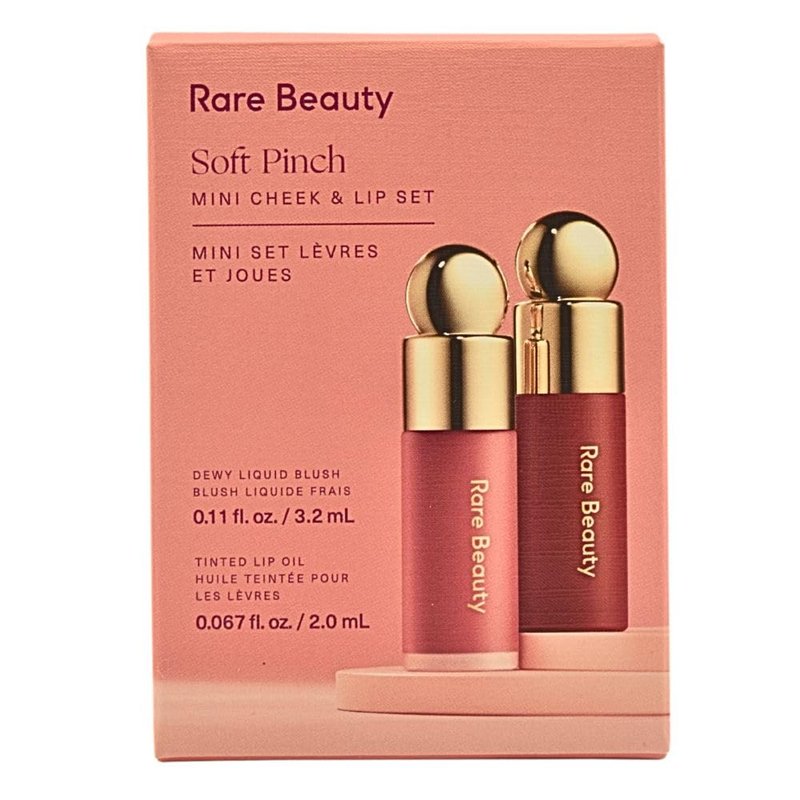 Soft Pinch Mini Cheek & Lip Set - Rare Beauty Blush & Lip Tint Duo | Perfect for Travel