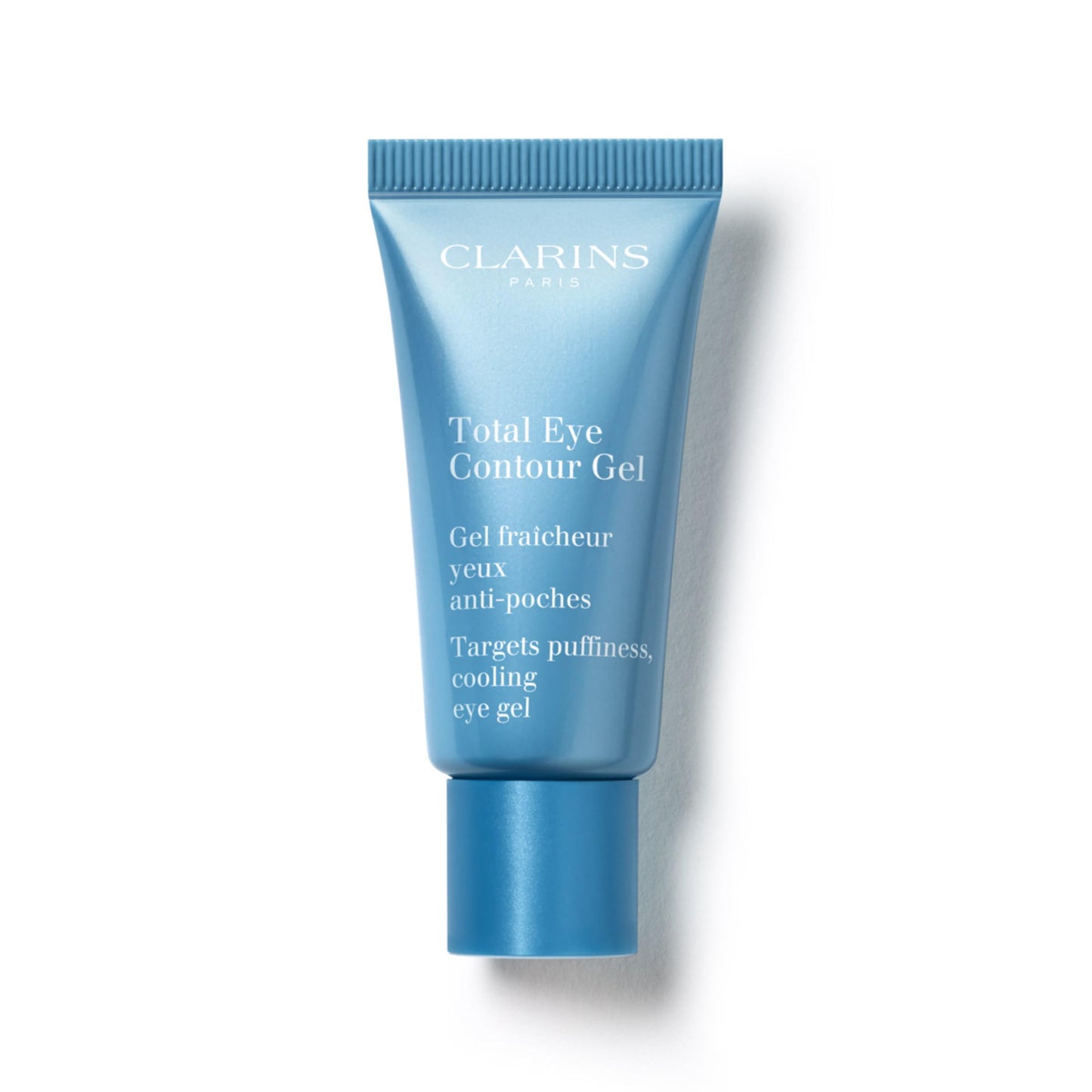Clarins Total Eye Contour Gel | Cooling Eye Gel | Visibly Reduces Dark Circles and Puffiness | Refreshes, Hydrates and Soothes | Blend Of Natural Ingredients | All Skin Types | 0.6 Ounces