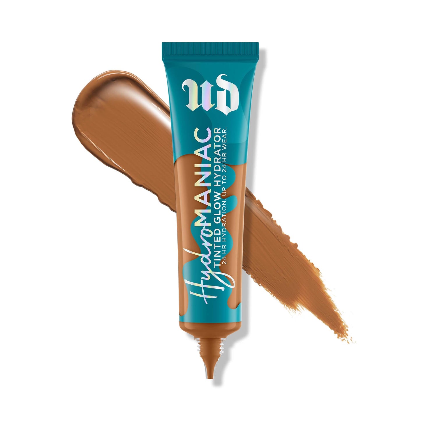 Urban Decay Hydromaniac Dewy Foundation (70 Deep Warm), Hydrating Tinted Moisturizer for Dry Skin, Buildable Medium Coverage, Non-comedogenic, Vegan, Cruelty-free - 1.1 fl oz