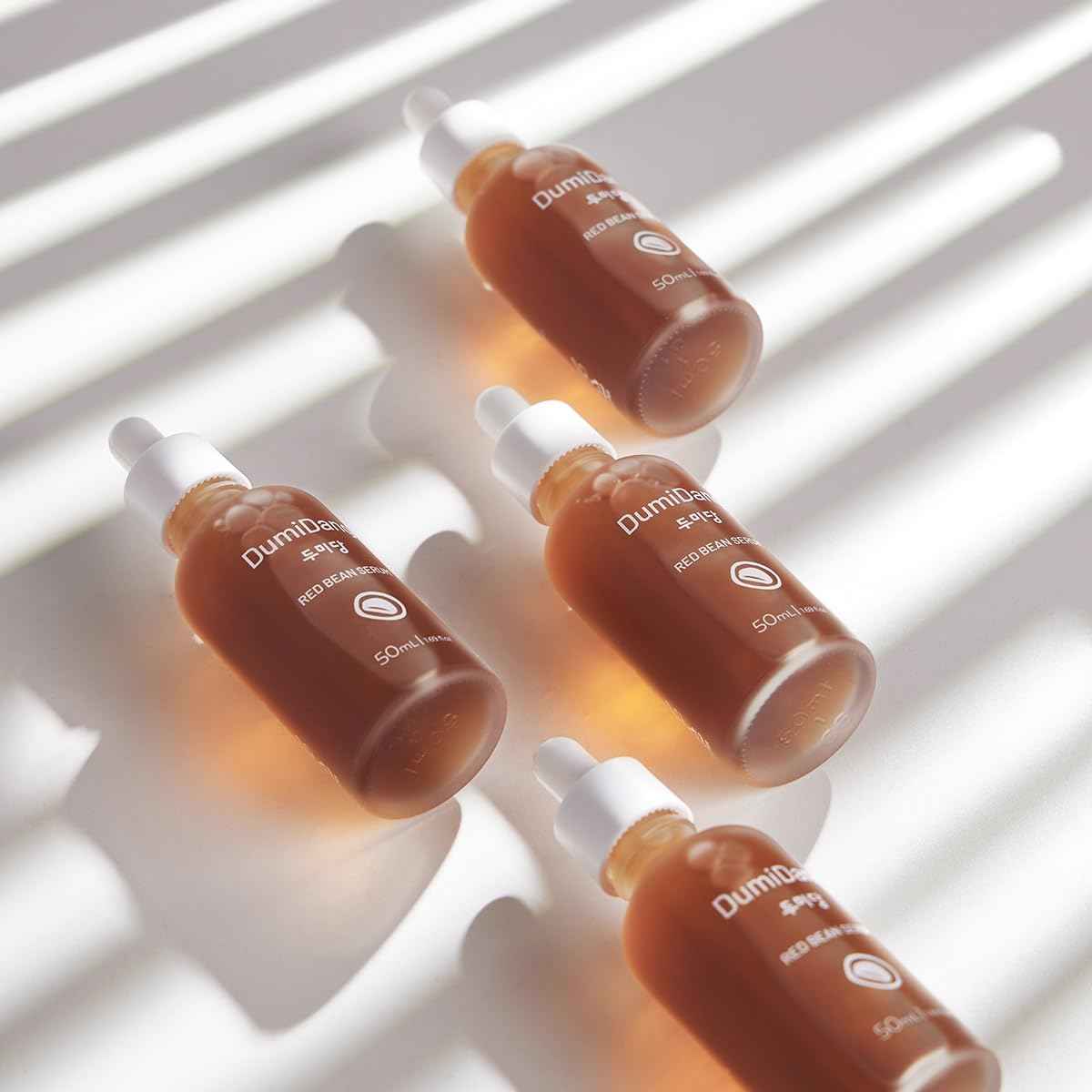 DumiDang Red Bean Serum - Korean Traditional Vegan Skincare Formula, Anti-Aging & Nourishing skin with Fermented Red Bean Extract and Kelp Extracts, 50mL | 1.69fl. oz