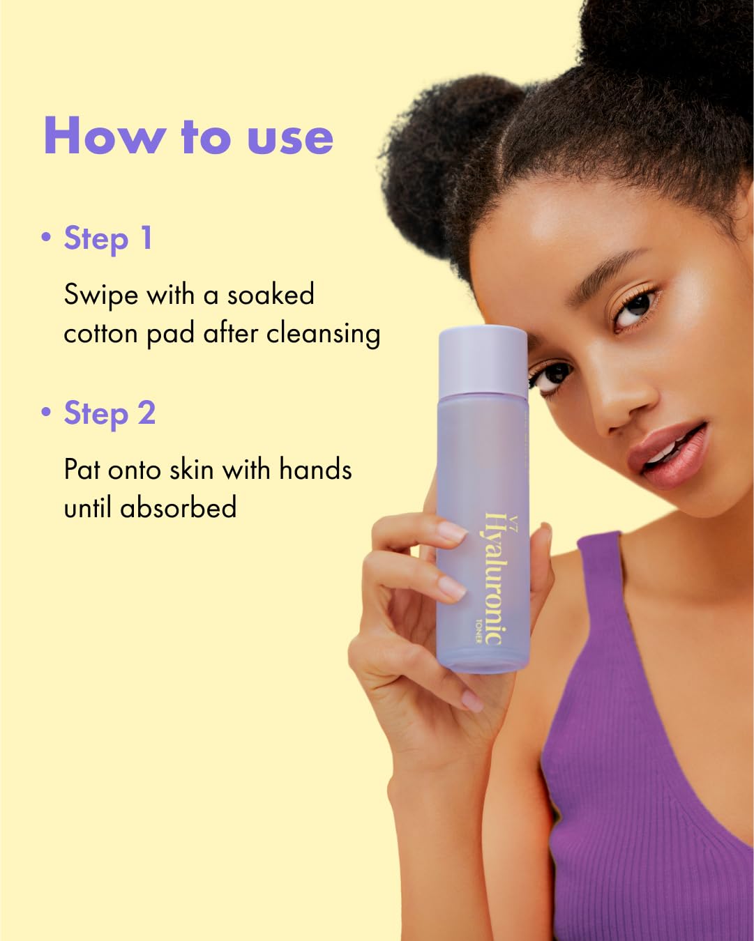 IT'S SKIN V7 Hyaluronic Toner with PHA & 7 Vitamins | Korean Hydrating Toner for Dry Skin (Pack of 1, 5.07 Fl oz.)