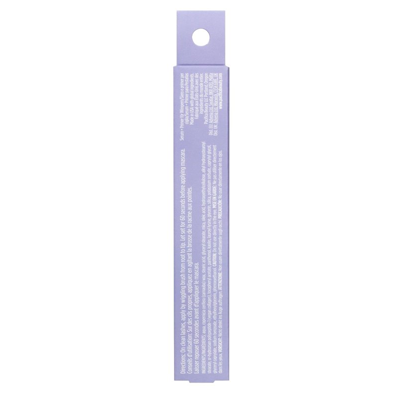 Vegan Collagen Eye Lash Serum & Clear Mascara Primer - Conditioning Formula with Vitamin B & E for Longer, Fuller Lashes