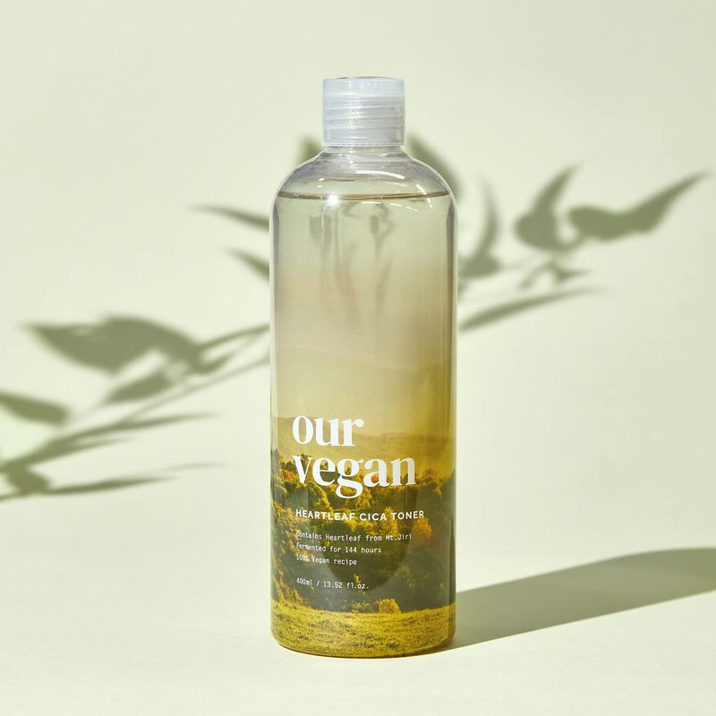 MA:NYO Our Vegan Heartleaf CICA Toner Korean Skin Care 13.52fl oz (400ml)