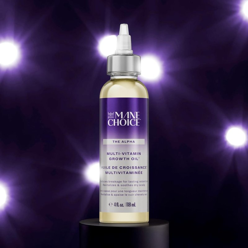 The Mane Choice Alpha Multi-Vitamin Hair Growth Oil - Nourishing Scalp Treatment with Biotin & Rosemary | 4 Fl Oz