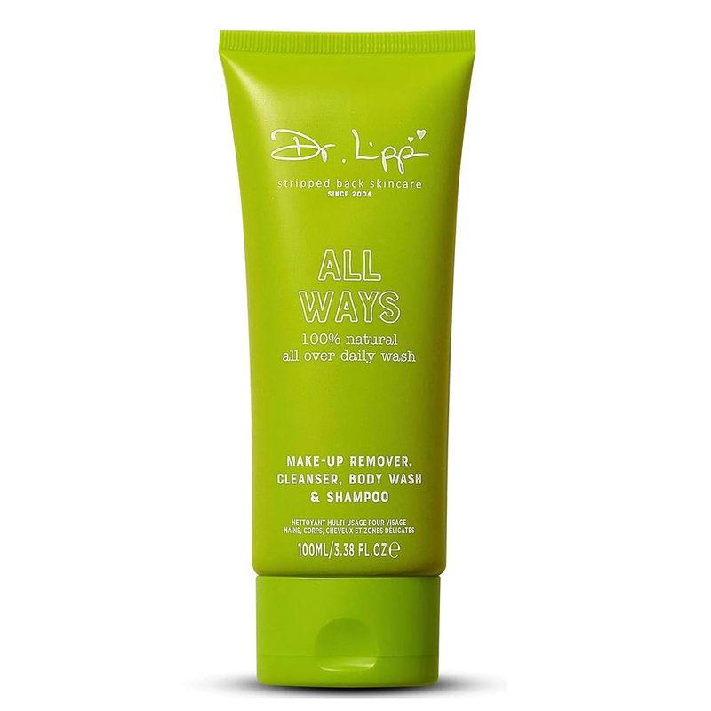 Dr. Lipp 5-in-1 Cleanser - Natural Aloe Vera & Coconut Oil Body Wash, Face Cleanser, Shampoo | 100ml