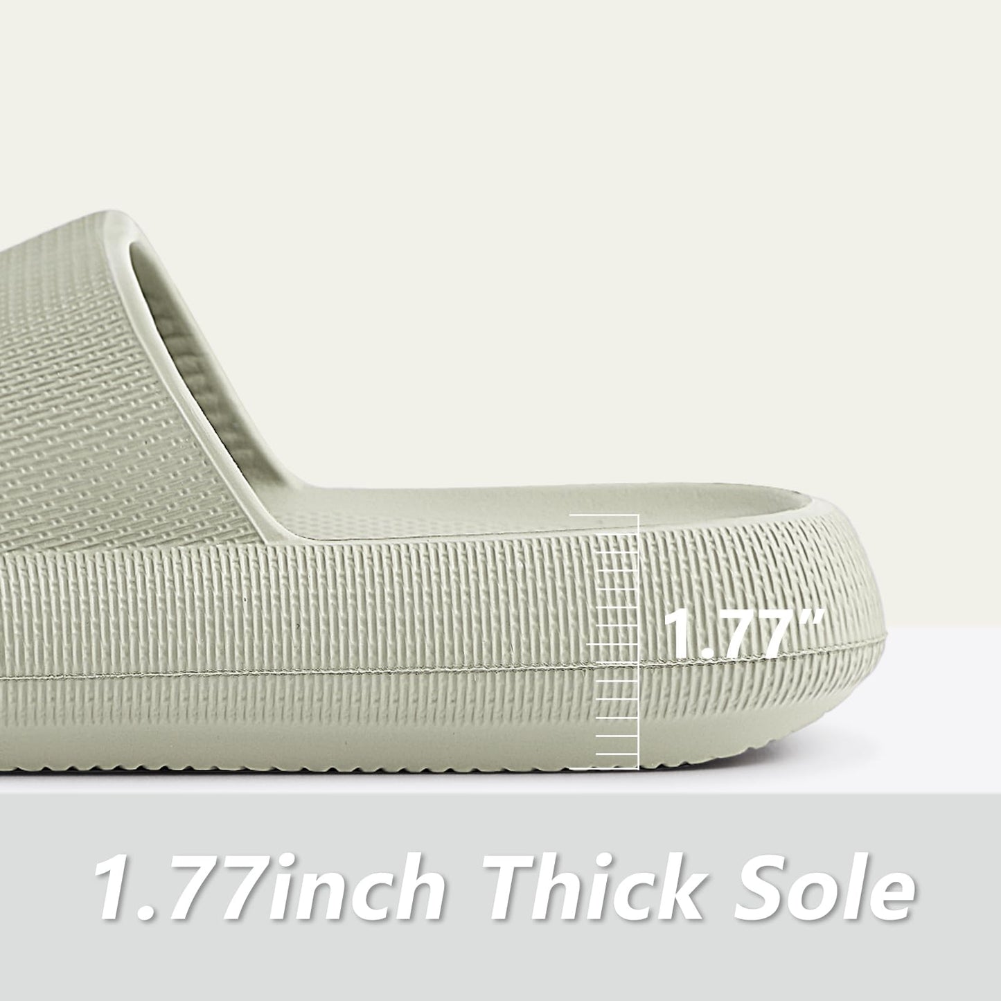 Menore Slippers for Women and Men Quick Drying, Parent-Child EVA Open Toe Soft Slippers, Non-Slip Soft Shower Spa Bath Pool Gym Beach House Sandals for Indoor & Outdoor