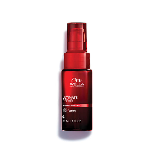 Wella Professionals ULTIMATE REPAIR Night Hair Serum | Protection Against Night Stressors for All Hair Types | 1 Fl Oz - Packaging May Vary