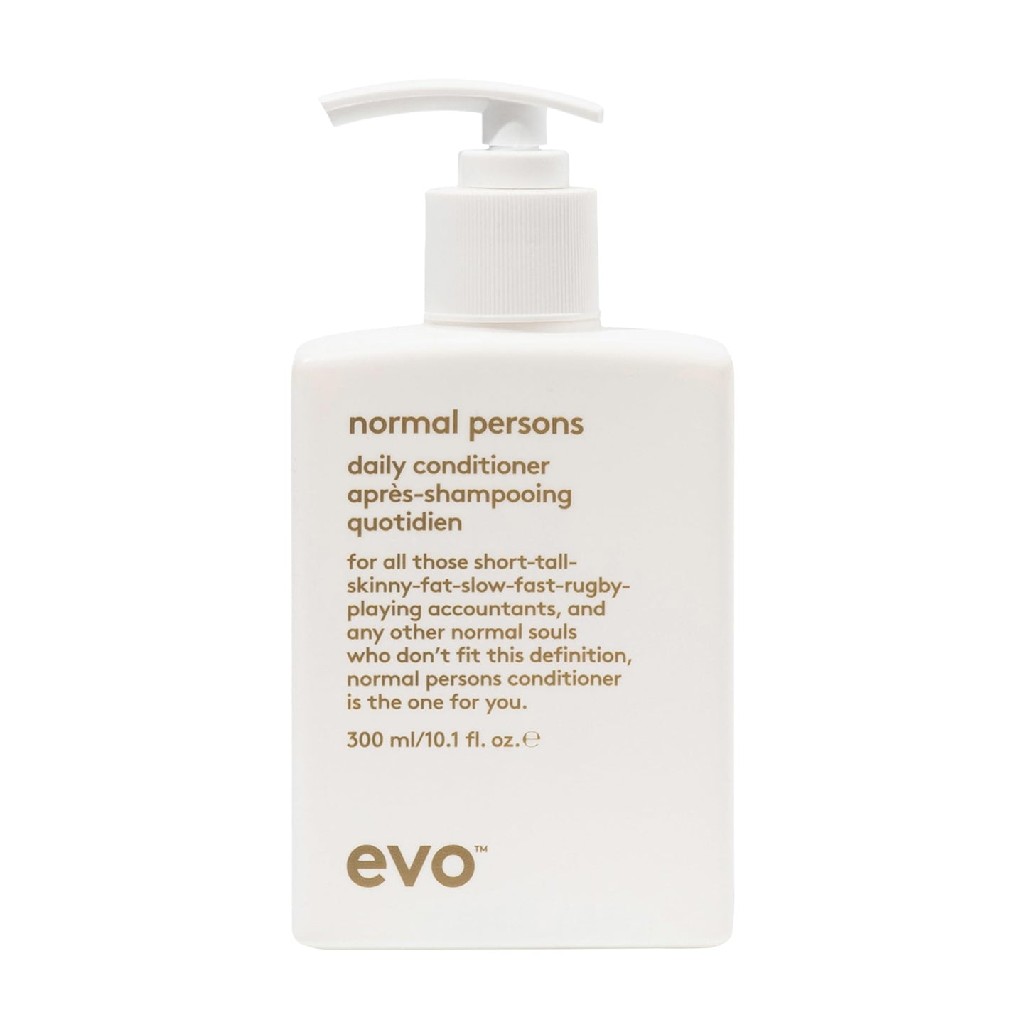 Evo Normal Persons Daily Lightweight Conditioner for Normal to Oily Hair - Refreshes Scalp, Reduces Frizz & Strengthens - 10.1 fl oz