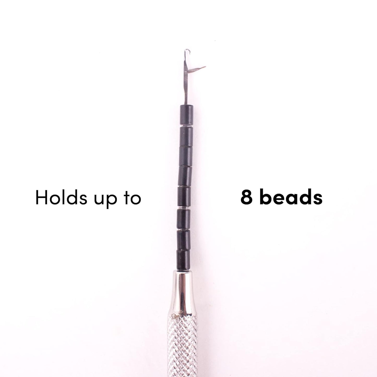 Pro Pulling Needle for I-Tip Hair Extensions - Stainless Steel Threading Tool | Ideal for Tubes & Microbeads (1 Unit)
